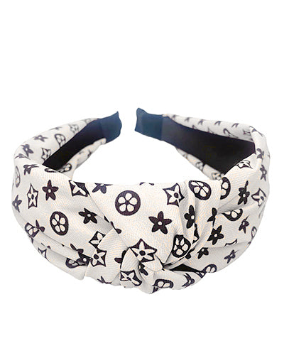 Floral Print Knotted Headband