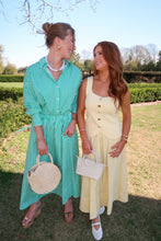 Load image into Gallery viewer, Fairway Stripe Midi Skirt-Yellow

