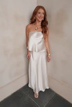 Load image into Gallery viewer, Dreaming Satin Maxi Skirt
