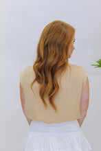 Load image into Gallery viewer, Lovely Time Cowl Neck Bodysuit- Champagne
