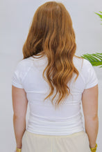 Load image into Gallery viewer, Lacy Seamless Swiftly Tee - White
