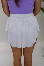 Load image into Gallery viewer, On Point Athletic Skort- White
