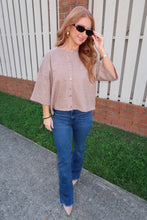 Load image into Gallery viewer, The Toasted Button Up Cardigan-Dark Taupe
