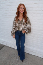 Load image into Gallery viewer, Stacy Dolman Lace-Up Blouse
