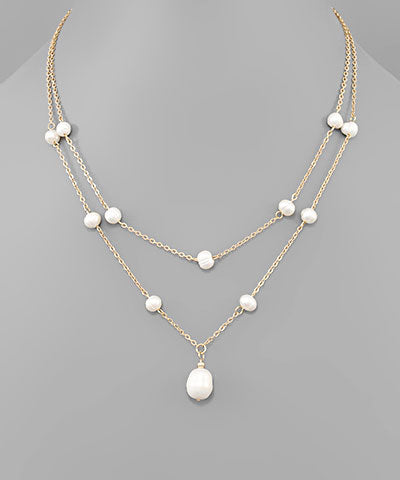 Freshwater Pearl Layered Necklace