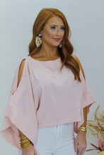 Load image into Gallery viewer, Just Perfect Kimono Sleeve Top-Blush

