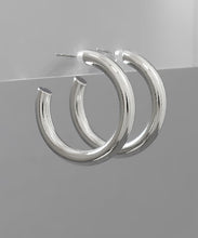 Load image into Gallery viewer, Hollow Hoops
