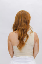 Load image into Gallery viewer, Kaylee One Shoulder Pleated Crop Top
