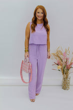 Load image into Gallery viewer, Simply You Sleeveless Set- Lavender
