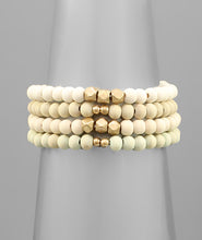 Load image into Gallery viewer, Multi Color Wood Bracelet
