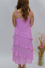 Load image into Gallery viewer, Searching For You Ruffled Sleeveless Midi Dress

