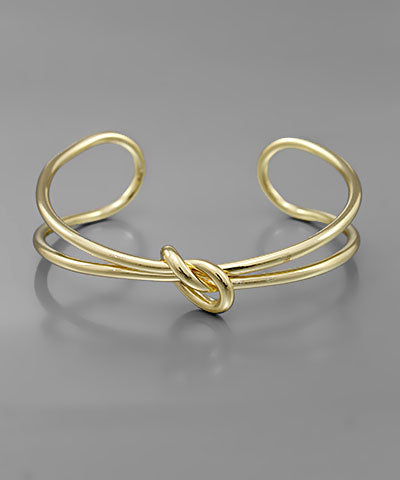 Double Knot Cuff Bracelet