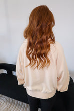 Load image into Gallery viewer, BF Molly Raglan Sleeve Sweatshirt-Cream
