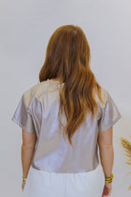 Load image into Gallery viewer, Hold Onto Faux Leather Crop- Taupe
