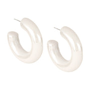 Load image into Gallery viewer, Color Coating Acrylic Hoops
