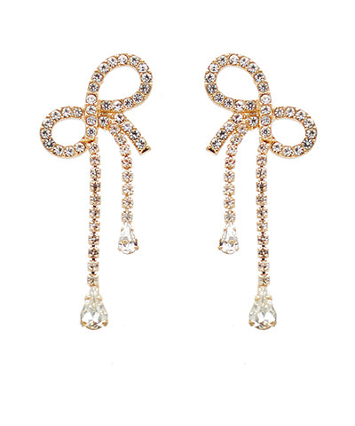 Ribbon Drop Earrings