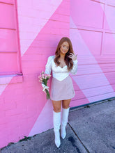 Load image into Gallery viewer, Angel Satin Bustier Top- White
