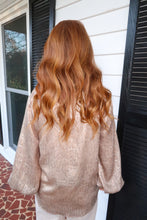 Load image into Gallery viewer, Wild Thing Button Up Top- Taupe
