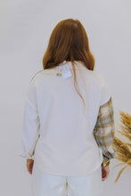 Load image into Gallery viewer, See Ya Plaid Corduroy Jacket- Ivory
