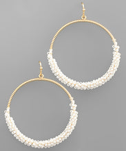 Load image into Gallery viewer, Half Beaded Earrings
