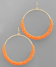 Load image into Gallery viewer, Half Beaded Earrings
