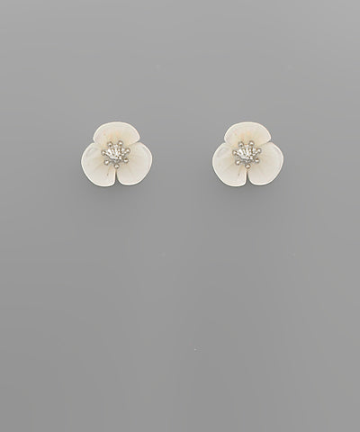 Shell Blossom Stud