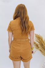 Load image into Gallery viewer, Unbelievable Corduroy Zip Romper
