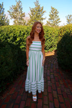 Load image into Gallery viewer, May Striped Linen Maxi Dress
