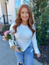 Load image into Gallery viewer, Out My Way Cable Sweater Top
