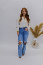 Load image into Gallery viewer, Proper Comfy Textured Shacket- Ivory
