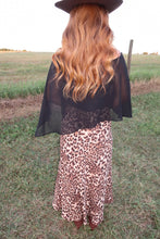 Load image into Gallery viewer, Wild Card Leopard Midi Skirt
