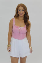 Load image into Gallery viewer, Pretty in Pink Crop Top-Pink
