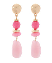 Load image into Gallery viewer, Linked Marble Stone Earrings
