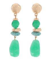 Load image into Gallery viewer, Linked Marble Stone Earrings
