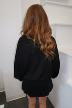 Load image into Gallery viewer, Coffee Run Jacket &amp; Skort Set-Black
