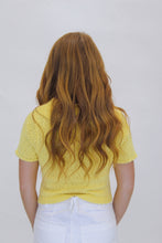 Load image into Gallery viewer, Daisy Sweater Top-Yellow
