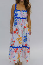 Load image into Gallery viewer, Greece Floral Midi Dress
