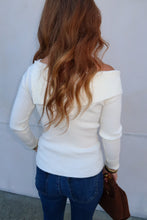 Load image into Gallery viewer, Kori Asymmetrical Sweater-Ivory
