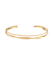 Load image into Gallery viewer, Layered &amp; Twisted Cuff
