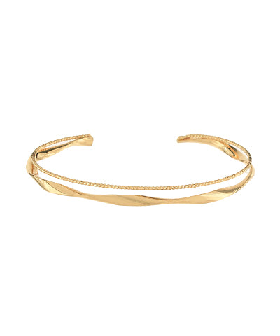Layered & Twisted Cuff