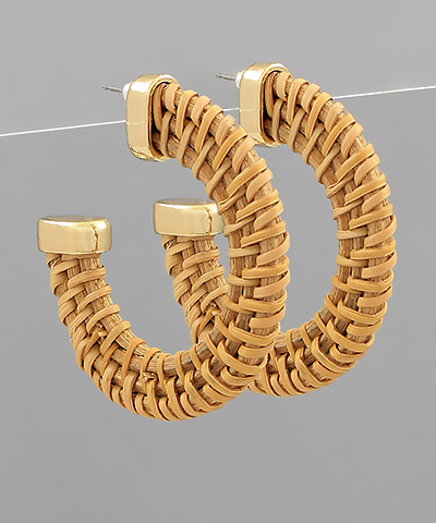 Rattan Hoops