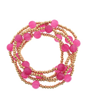 Load image into Gallery viewer, Row Ball Station CCB Bracelet
