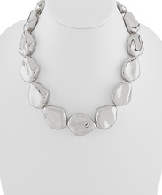 Load image into Gallery viewer, Gold Nugget Linked Necklace
