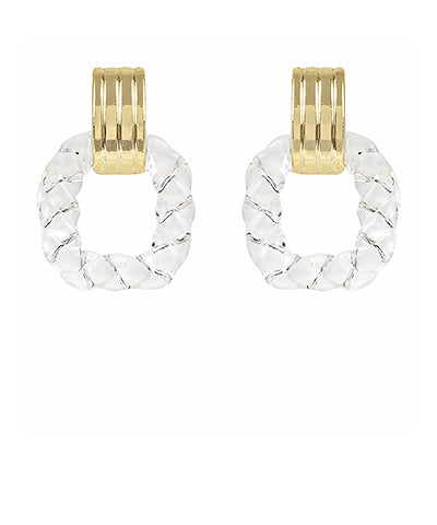 Door Knocker Style Earring