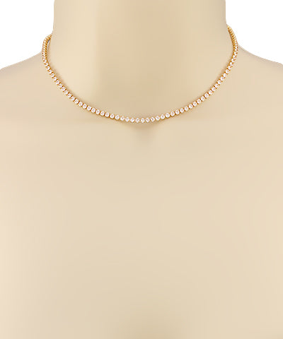 Brass Cup Chain Choker