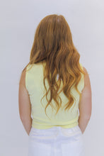 Load image into Gallery viewer, Annabelle Sleeveless Tank-Yellow

