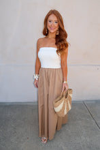 Load image into Gallery viewer, Ashton Colorblock Strapless Maxi Dress
