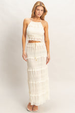 Load image into Gallery viewer, Seaside Elegance Midi Skirt Set
