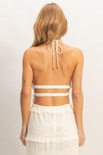 Load image into Gallery viewer, Seaside Elegance Halter Top Set
