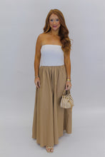 Load image into Gallery viewer, Ashton Colorblock Strapless Maxi Dress
